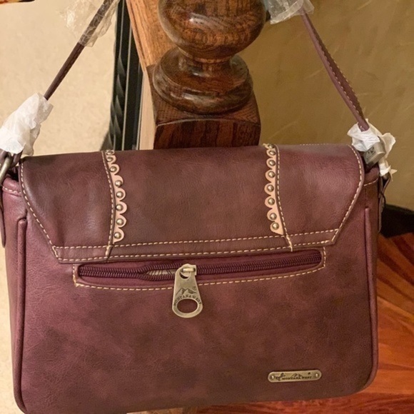 Montana west Embroidery satchel crossbody bag - Picture 5 of 8